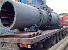 發往周口的粉煤灰烘干機裝